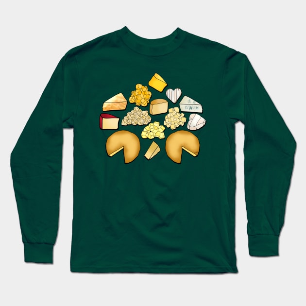 All the Cheese Please Long Sleeve T-Shirt by IrishViking2